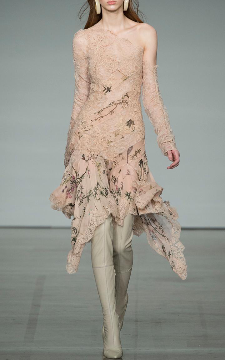 Zimmermann Maples One Shoulder Dress