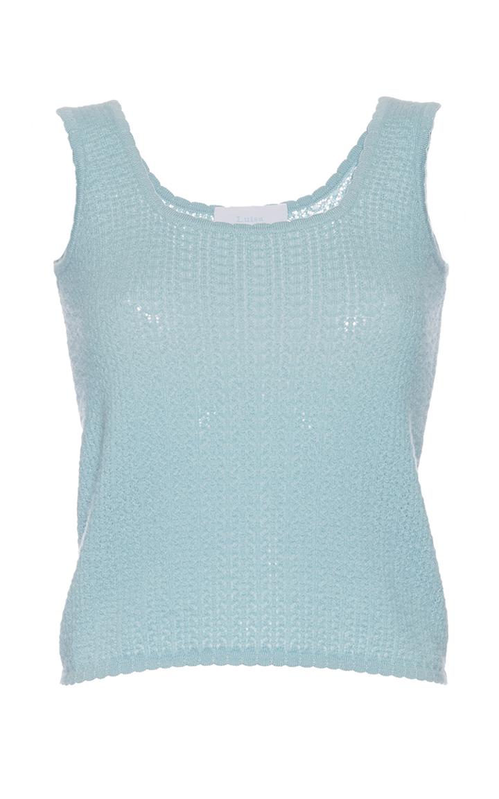 Luisa Beccaria Scoop Neck Tank