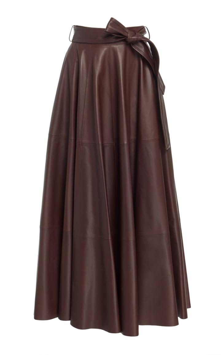Zimmermann Resistance Leather Skirt