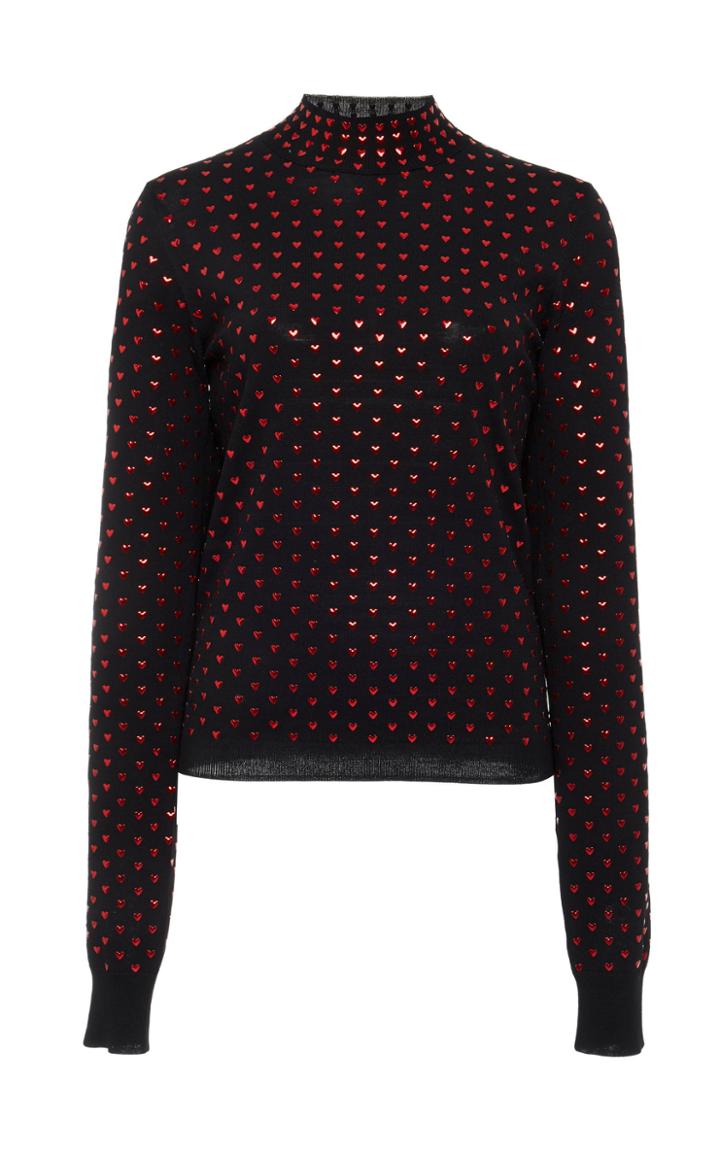 Adam Selman Mock Neck Top