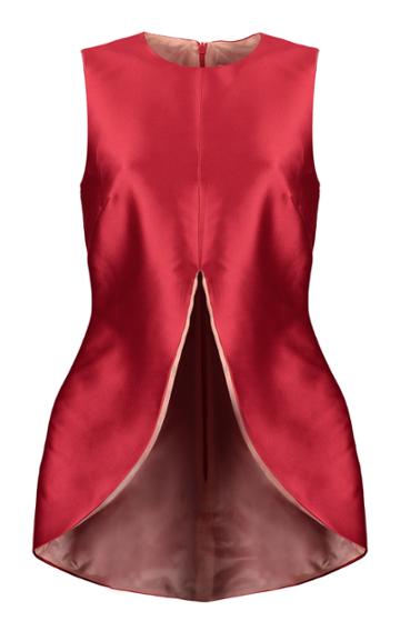 Merchant Archive Curved Hem Top