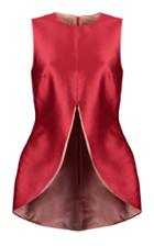 Merchant Archive Curved Hem Top