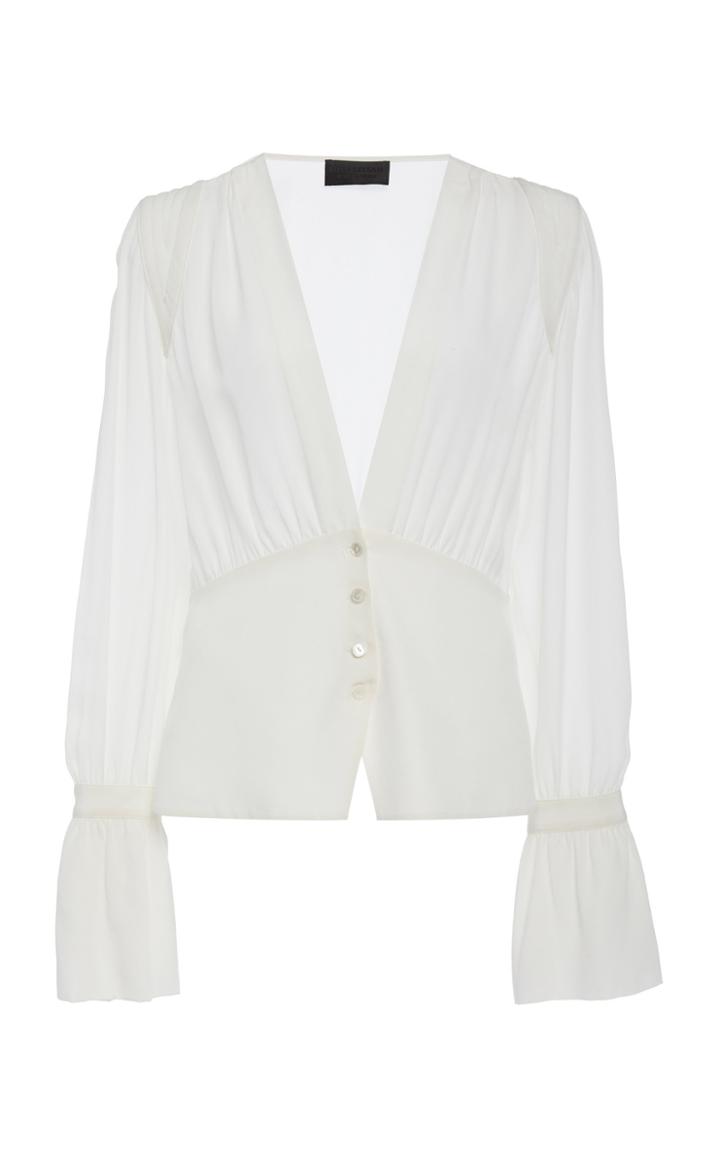 Nili Lotan Mariana Silk Top
