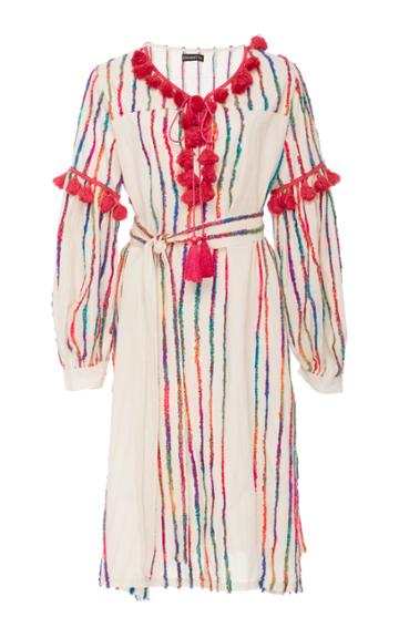 Chantik Fringe Stripe Dress