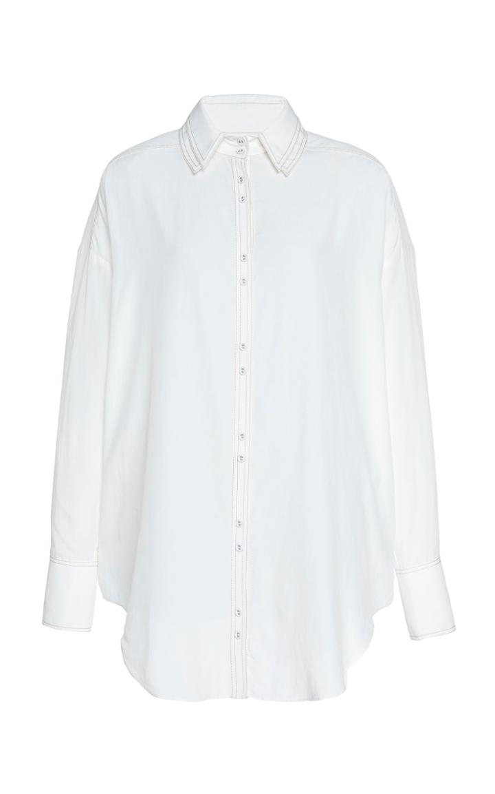 Moda Operandi Aje Overture Button-down Cotton Shirt Size: 4