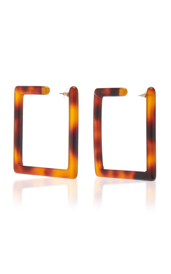 Moda Operandi Cult Gaia Adeline Acrylic Hoop Earrings