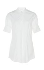 White Story Masquerade Cotton Short-sleeve Shirt