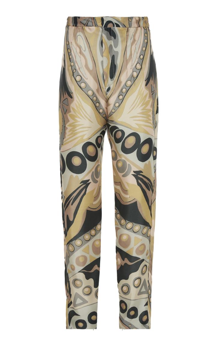 Cult Gaia Audrey Printed Trouser