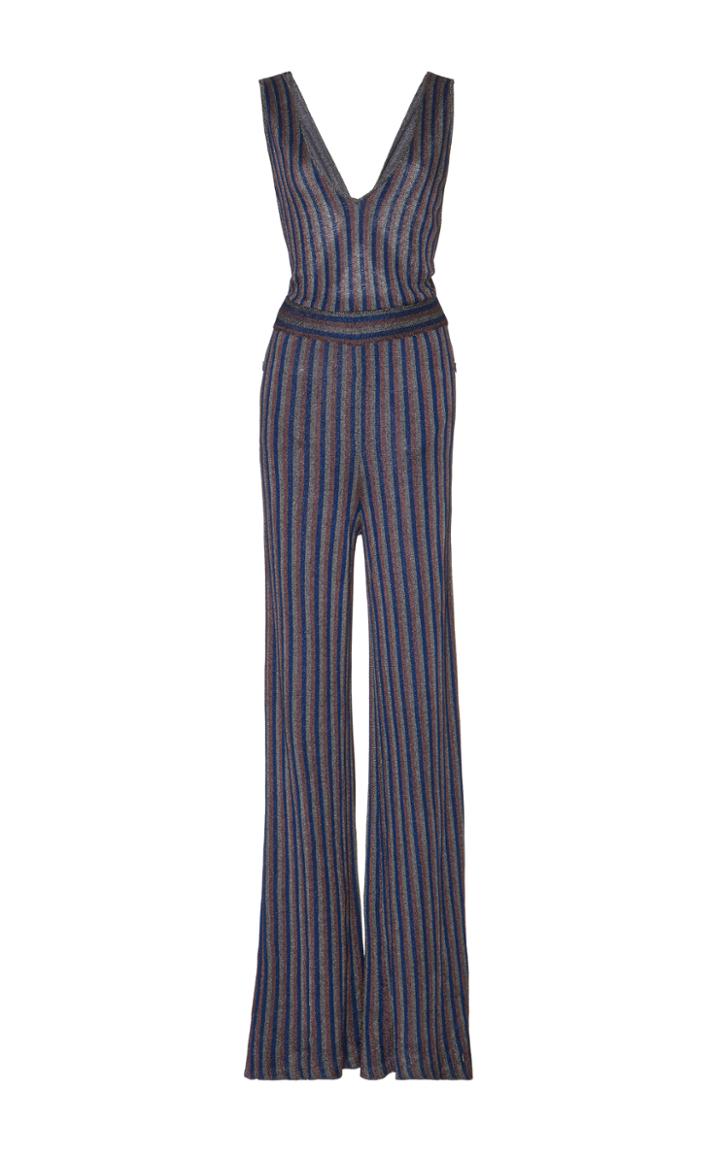 Ph5 Sasha Metallic Striped Jumpsuit