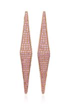 Ralph Masri Sapphire Geometric Earrings