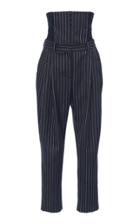 Moda Operandi Dolce & Gabbana High-rise Pinstriped Cady Pants