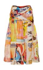 Zimmermann Brightside Wrap Midi Skirt