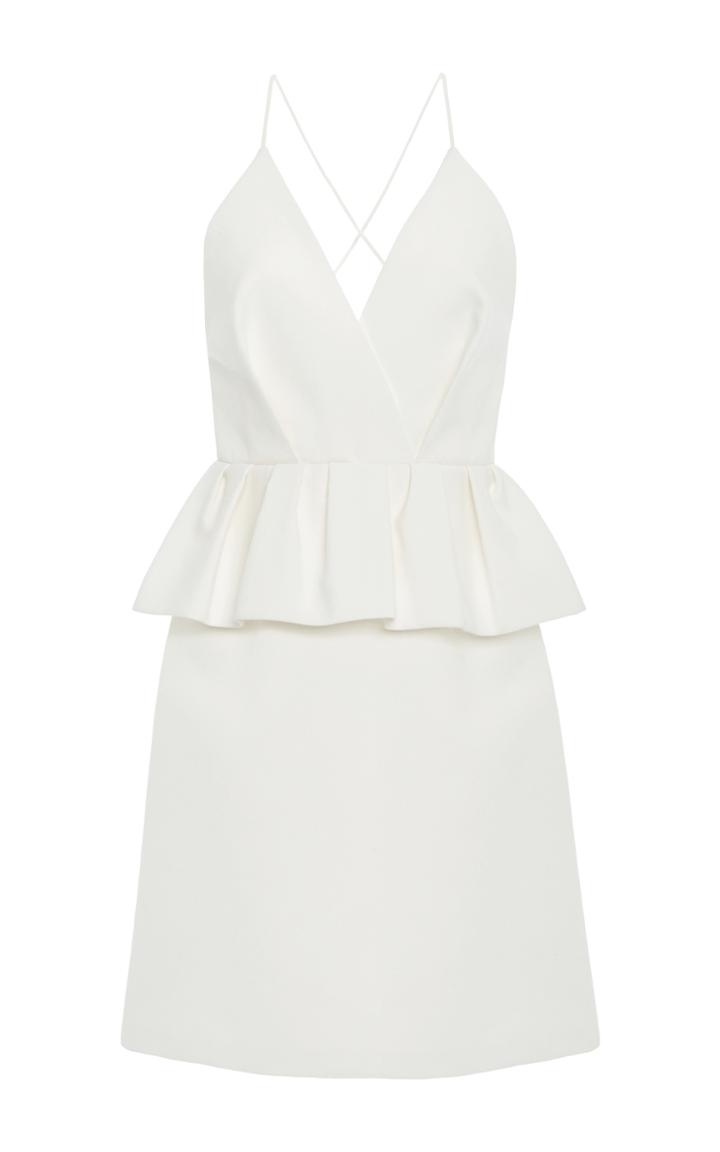 Delpozo Peplum Mini Dress