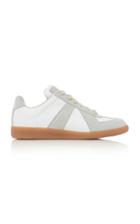 Maison Margiela Replica Leather And Suede Sneakers Size: 36