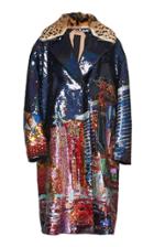 N 21 N&deg;21 Leopard Collar Coat