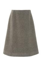 Maison Margiela A-line Wool Skirt