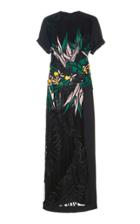 Elie Saab Dress With Embroidered Tulle