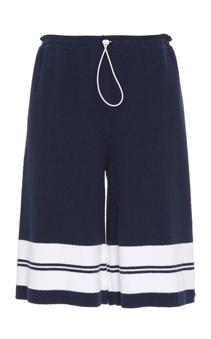 Lanvin Oversized Striped Shorts