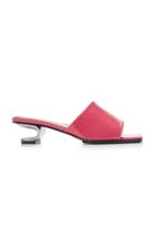 Nicole Saldaa Sarah Patent Leather Slides