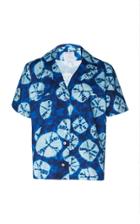 Stella Jean Short Sleeve Button Up