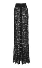 Fausto Puglisi Button Front Lace Skirt