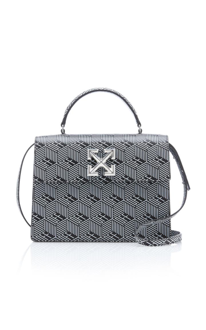Off-white C/o Virgil Abloh Jitney 2.8 Monogram Leather Bag