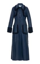 Blumarine Mutton Fur Coat