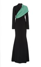 Moda Operandi Christian Siriano Side Sash Crepe Dress Size: 0
