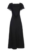 Cyclas Fringe Linen Dress