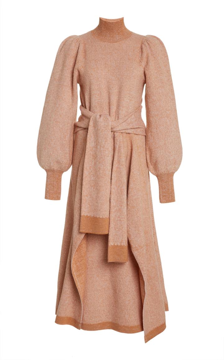 Moda Operandi Ulla Johnson Astrid Belted Wool Dress
