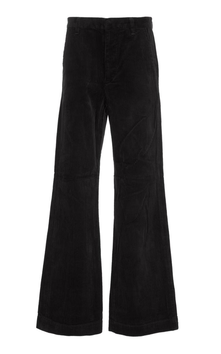 Goldsign Flat Front Corduroy Trouser