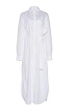 Victoria Victoria Beckham Long Cotton Shirt Dress