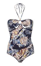 Stella Mccartney Jungle-print One-piece Swimsuit