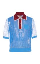 N 21 N&deg;21 Sheer Short Sleeve Top