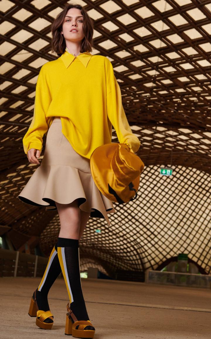 Dorothee Schumacher Luxury Volumes Long Sleeve Top