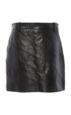 Nili Lotan Kennedy Lambskin Mini Skirt