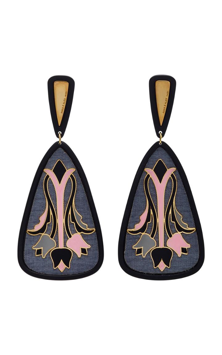 Anna E Alex Tulipani Deco Earrings