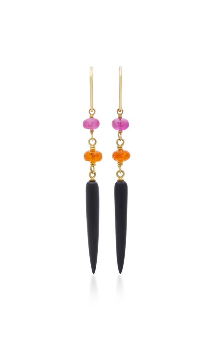 Mallary Marks Black Onyx Drop Earrings