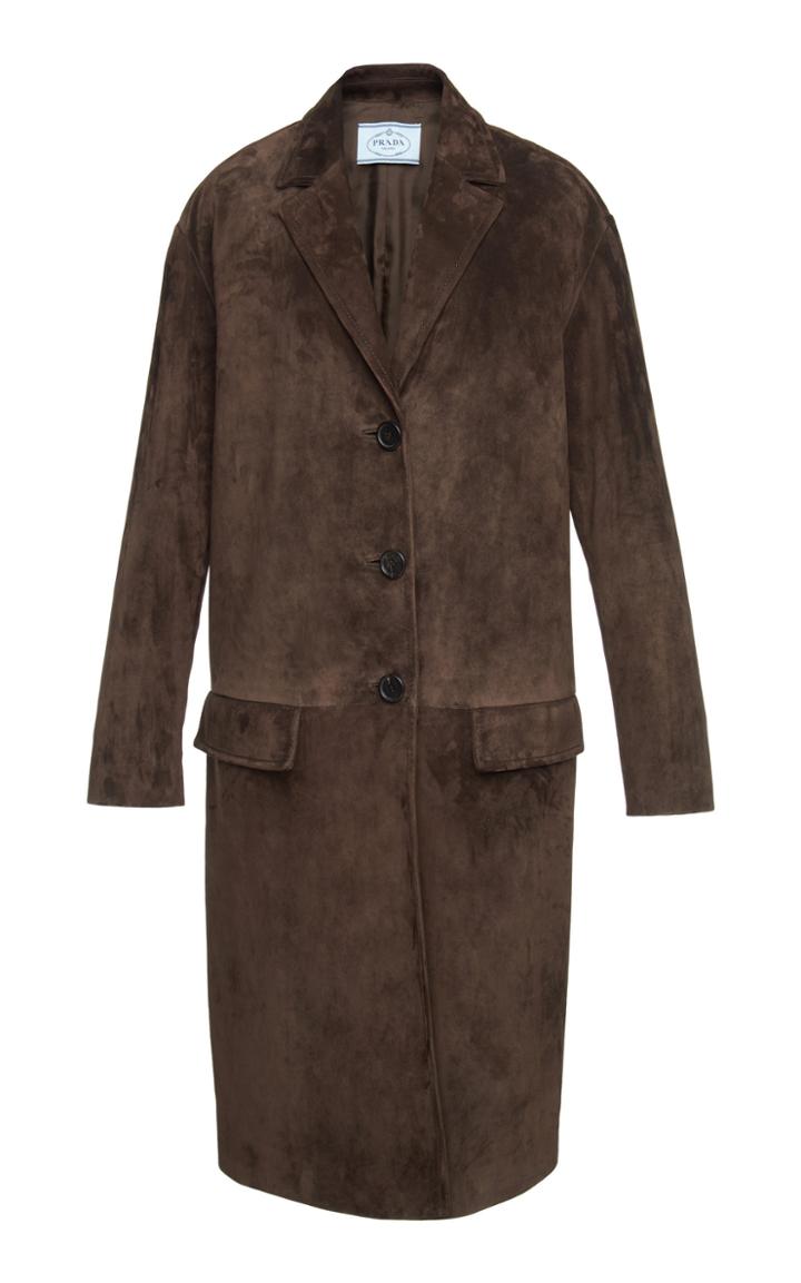 Prada Suede Coat