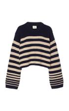 Khaite Dotty Striped Cashmere Sweater