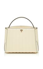 Valextra Brera Small Leather Top Handle Bag