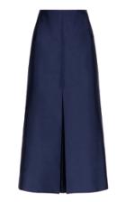 Moda Operandi Hanna Fiedler Andreas Silk-wool Midi Pencil Skirt