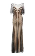 Temperley London Moonlight Beaded Organza Gown