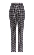Dice Kayek Virgin Wool Houndstooth Skinny Leg Trousers