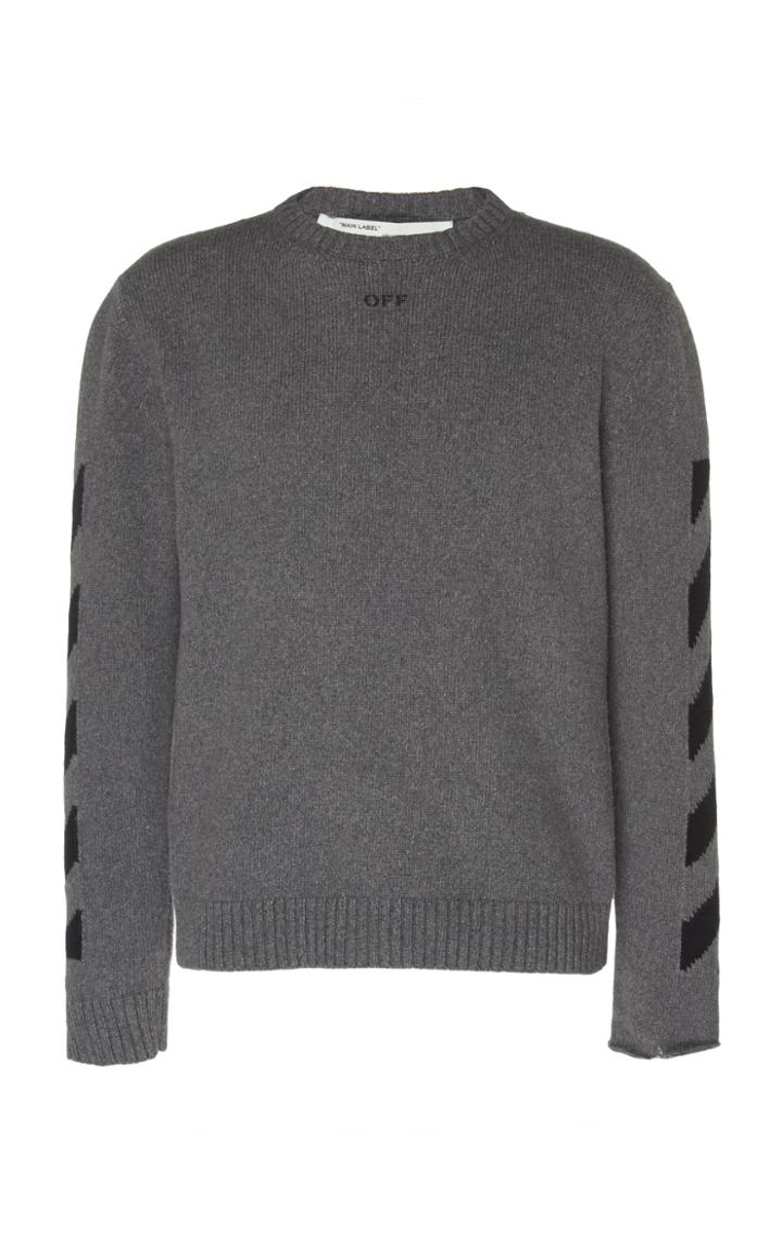 Off-white C/o Virgil Abloh Off Crewneck Sweater