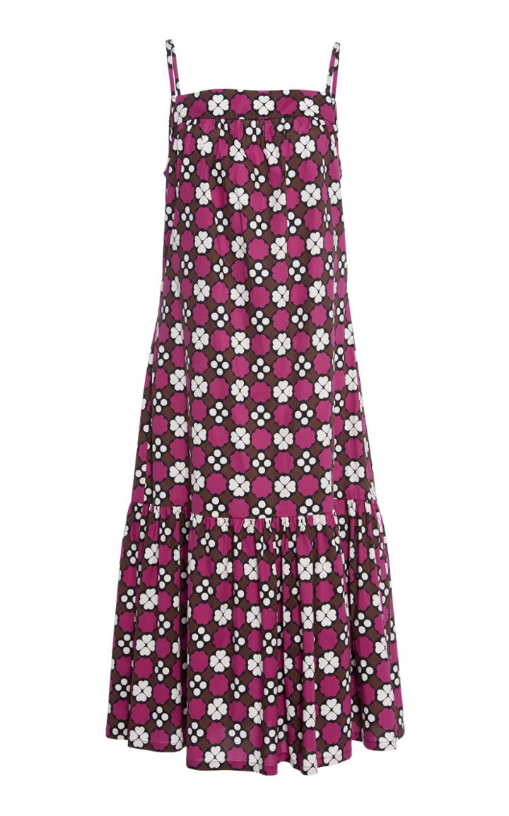 Laura Urbinati Printed Cotton Sun Dress