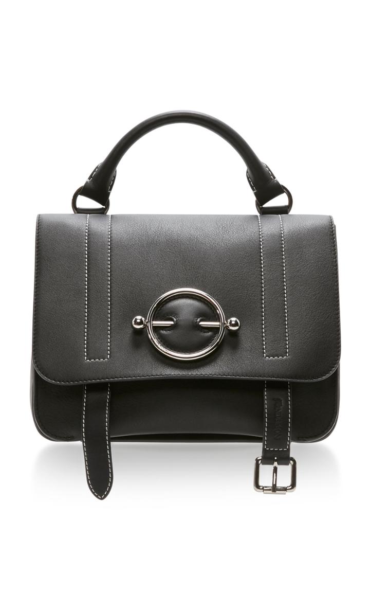 Jw Anderson Disc Satchel Leather Bag