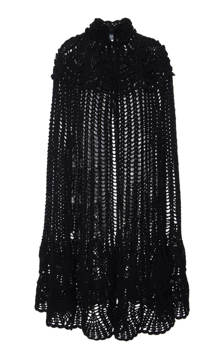 Moda Operandi Dolce & Gabbana Open-knit Cape