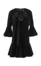 Andrew Gn Velvet Mini Dress