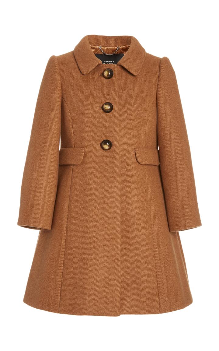 Moda Operandi Marc Jacobs Wool-herringbone Peacoat